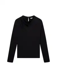 Georgia Satin Top(Black,00)