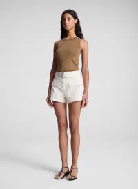 Hadley Cotton Rib Tank(Aged Bronze,XS)