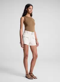 Hadley Cotton Rib Tank(Aged Bronze,XS)