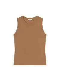 Hadley Cotton Rib Tank(Aged Bronze,XS)