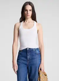 Iris Fine Cotton Knit Tank