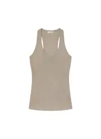 Iris Fine Lurex Tank(Light Gold,XS)