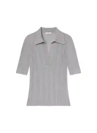 Joey Metallic Knit Top(Mercury,XS)