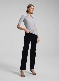 Joey Metallic Knit Top(Mercury,XS)