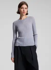 Kyle Ribbed Merino Top