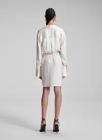 Mia Satin Mini Shirtdress(Villa,00)