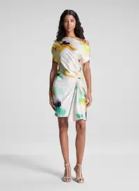 Poppy Satin Mini Dress