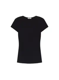 Sam Fine Cotton Knit Top(Black,XS)
