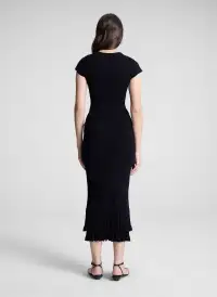 Sam Fine Cotton Knit Top(Black,XS)
