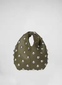 Simone Studded Leather Bag
