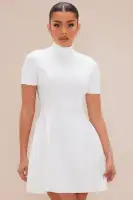 Blakely Bandage A Line Mini Dress