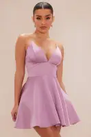 Valentina Satin Mini Dress