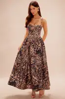 Scarlett Leopard Maxi Dress