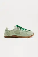 Garett Lace Up Faux Suede Sneakers