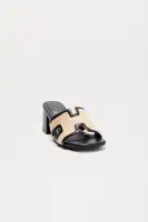 Hamptons Raffia Mules
