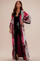 Savannah Satin Kimono