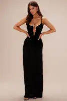 Roma Pleated Maxi Dress