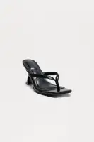 Blue Thong Mules