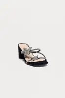 Kenley Butterfly Rhinestone Mules