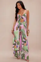 Private Island Flyaway Satin Top