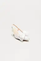 Lady Satin Bow Pumps