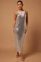 Heather Chainmail Maxi Dress