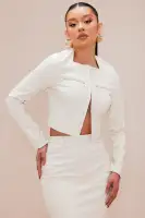 Nelly Faux Leather Top