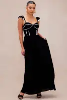 Feelin Sweet Linen Maxi Dress
