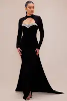 Anna Embellished Maxi Dress