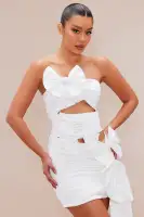 Sariah Satin Mini Dress