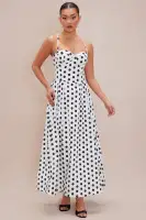 Willow Polka Dot Maxi Dress