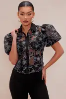 Evalina Embroidered Blouse