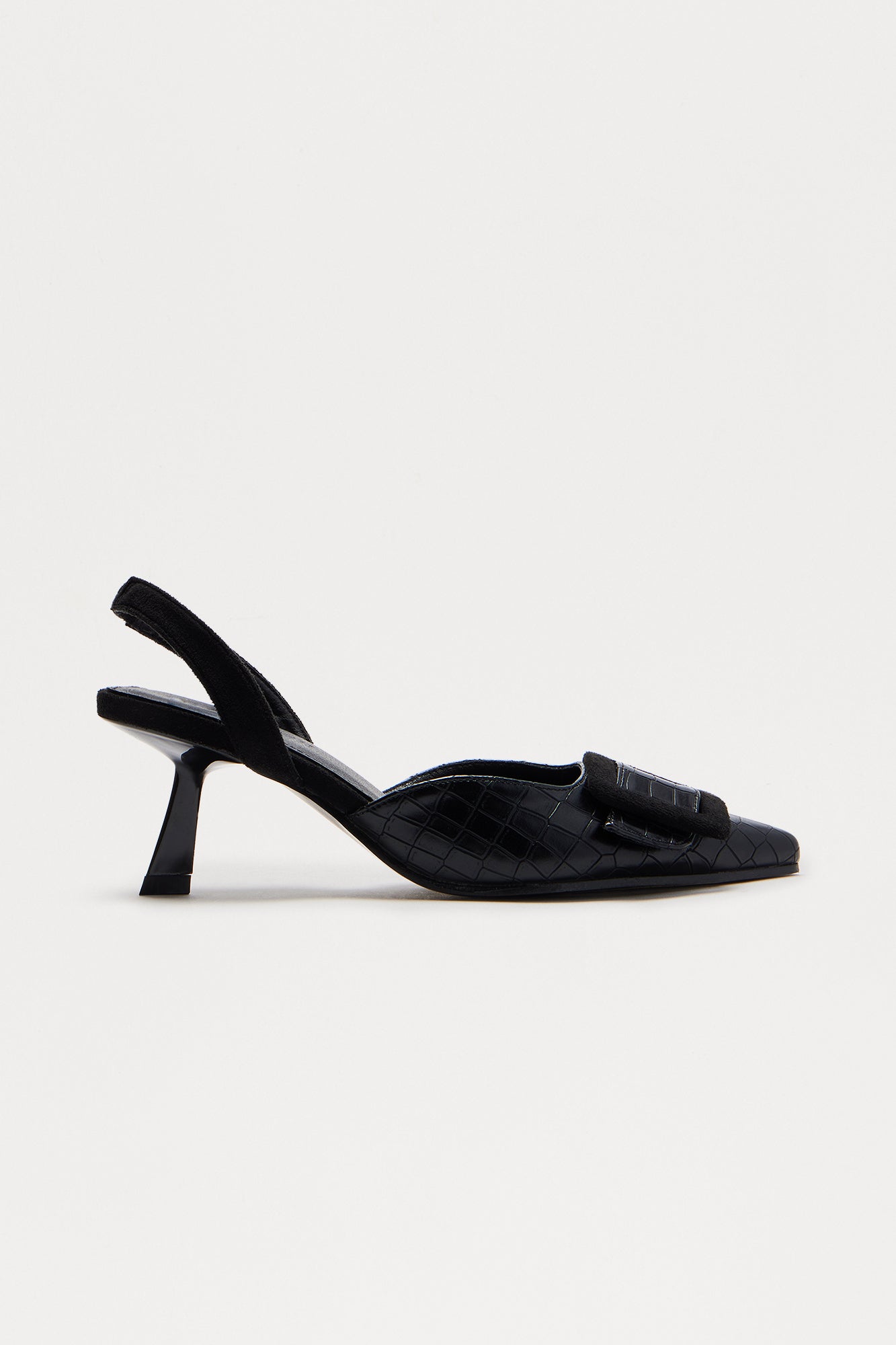 Vault Buckle Pumps
