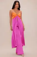 Gigi Flyaway Satin Pant Set