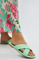 Always Playing Games Flat Sandals