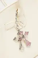 Sadie Cross Bag Charm(Silver,OS)