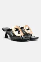 Switching Up On You Heeled Mules
