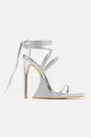 Becoming Richer Wrap Up Heeled Sandals