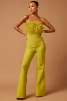 Fay Feather Bandage Jumpsuit