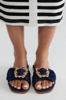 Elias Denim Sandals
