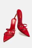 Live Fast Heeled Sandals