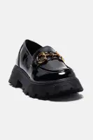 Kylie Platform Loafers(Black,5.5)