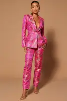 Pretty In Pink Embroidered Suit Set