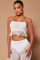 Bohemian Dreams Crochet Crop Top