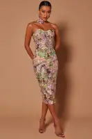 Tiana Floral Midi Dress