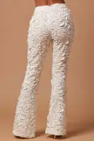 Karter Textured Pant(Cream,XS)