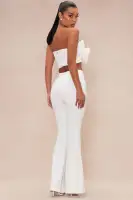 Rebekah Flower Pant Set(White,XS)