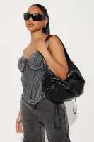 Everything And Much More Handbag(Black,OS)