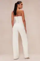 Marielle Buckle Pant Set(Beige,XS)