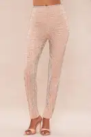 Zariah Embellished Pant(Nude,S)